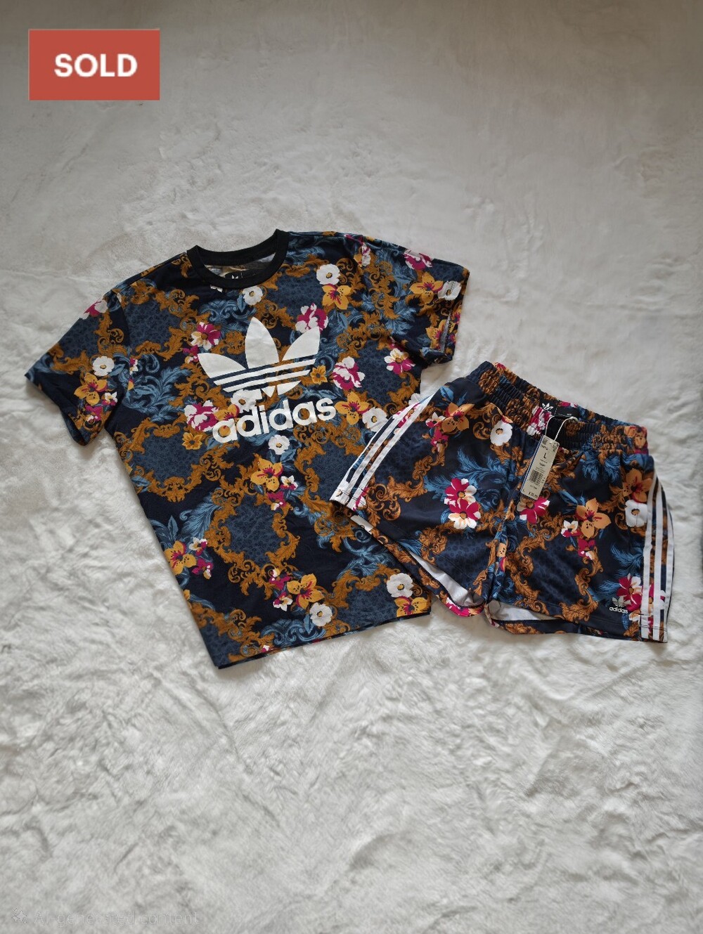 Adidas Originals x HER Studio London Tee & Matching Shorts